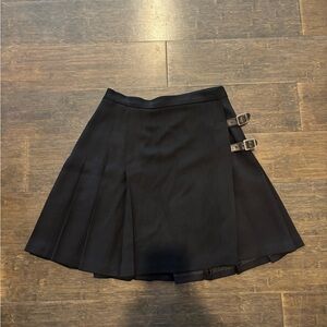 ralph lauren pleated mini skirt